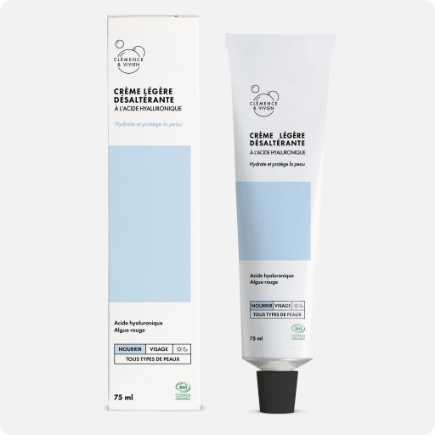 Crème légère désaltérante - Clémence et Vivien