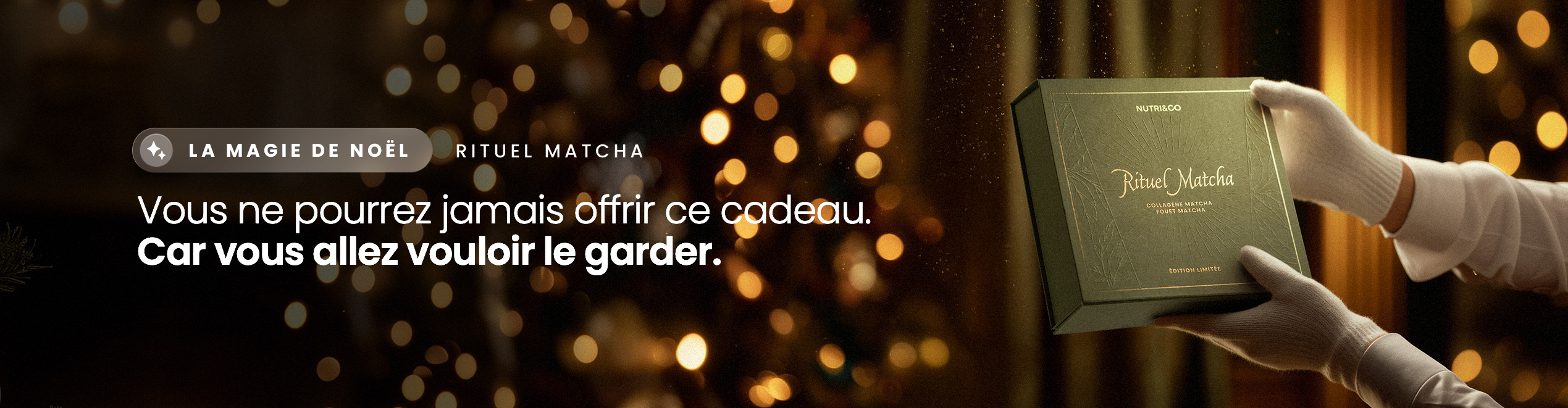 Bannière Coffret Rituel Matcha