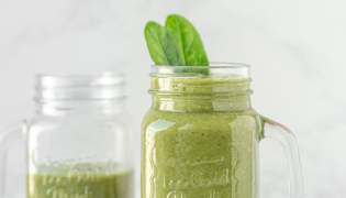 Green smoothie vegan à la Protéine Végétale