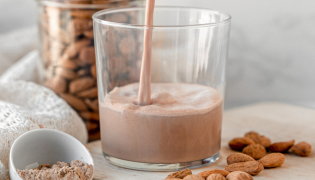 Lait végétal au chocolat à la Protéine Végétale et Bio