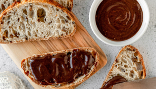 Pâte à tartiner vegan chocolat noisette à la Protéine Végétale et Bio
