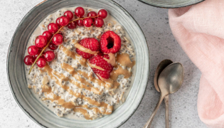 Porridge overnight vegan à la Protéine Végétale et Bio