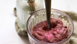 Smoothie Avocat Fruits Rouges aux Fibres Bio