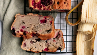 Banana Bread aux Fibres Bio