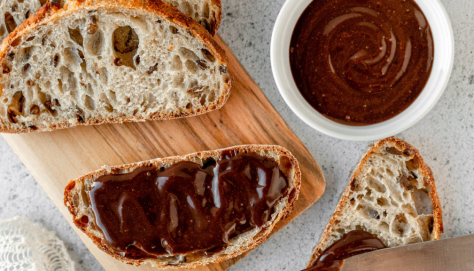 Pâte à tartiner vegan chocolat noisette à la Protéine Végétale et Bio