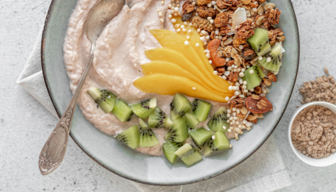 Petit-déjeuner sportif vegan à la Protéine Végétale et Bio