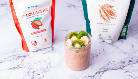 Recette de Porridge protéiné au cacao