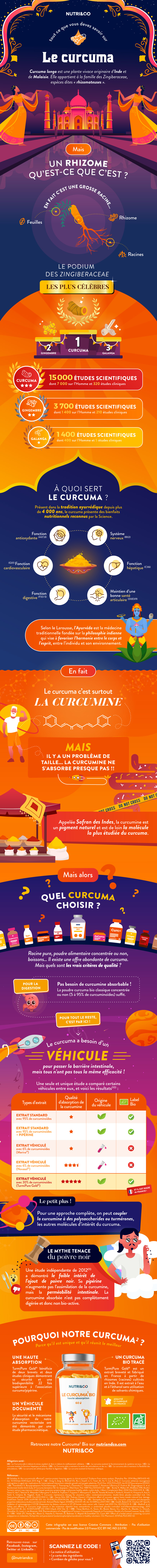 Tout ce que vous devez savoir dur le Curcuma Bio